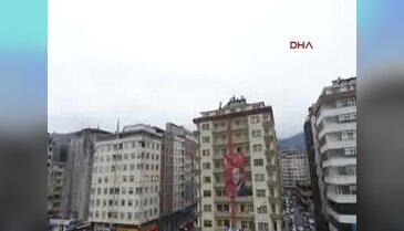 Rize'de büyük tehlike! "Binalar kendiliğinden çökebilir"