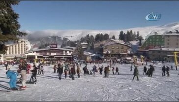 Bursa Uludağ'da yılbaşı coşkusu başladı