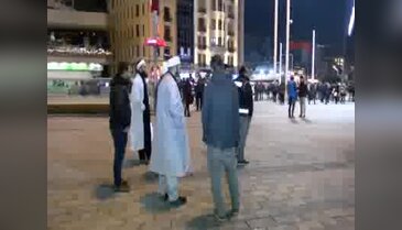 Yeni yıla dakikalar kala yine ortaya çıktılar