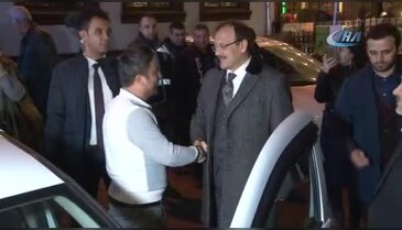 Bursa'da Çavuşoğlu'dan yenil yıl mesajı