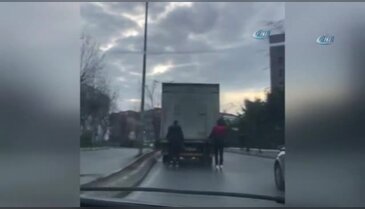 Gençler ölüme meydan okudu!