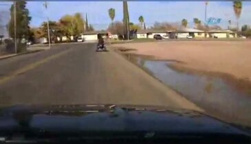 ATV ile kaçış kazayla bitti