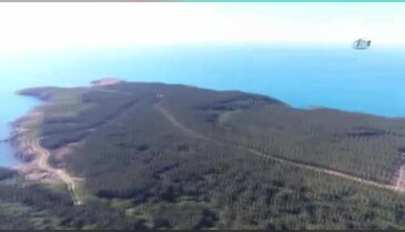 Nükleer santral kurulacak alan havadan görüntülendi