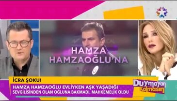 Hamzaoğlu'nun yasak aşkı canlı yayında konuştu