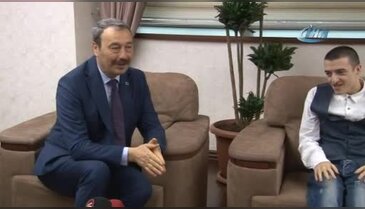 Bursa Emniyet Müdürü Ak şehit çocuğunun en büyük hayalini gerçekleştirdi