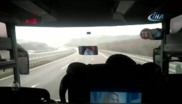 Bursa'da şehirlerarası otobüste şoför skandalı