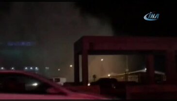 Bursa'da su borusu patlayınca trafikte sürücüler zor anlar yaşadı