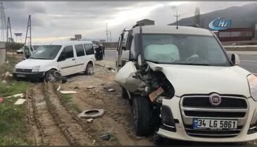 Bursa'da polisler ölümden döndü