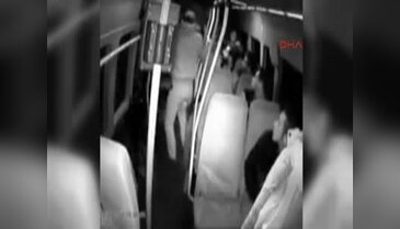 Minibüste engelli gence feci dayak