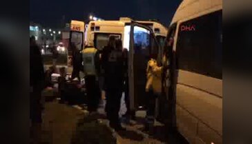 Bursa'da işçi servisi park halindeki kamyona çarptı! 12 kişi yaralandı - 2