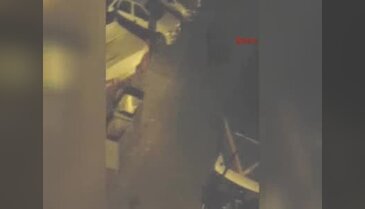 Caddeyi çekerken cinayeti kaydetti! İşte o anlar...