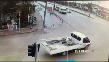 Korkunç kazanın kamera görüntüleri ortaya çıktı