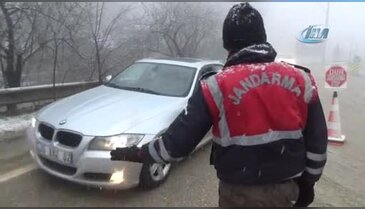 Bursa Uludağ'a zincirsiz çıkmak yasak!