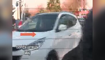 Aşk vaadiyle gasp kamerada!