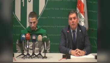 Bursaspor'un yeni transferi Grozav: "Savaşmak için buradayım"