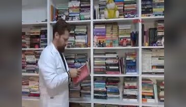 Bursa'da önce muayene, sonra kitap