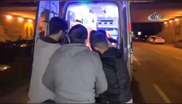 Bursa'da alkollü sürücü ağaca saplandı