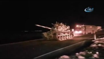 Sabaha kadar Afrin Sınırına sevkiyat sürdü!