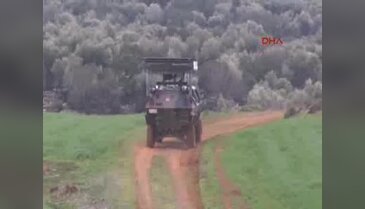 Tanklar vuruyor, terör örgütü üyeleri köylere çekiliyor!