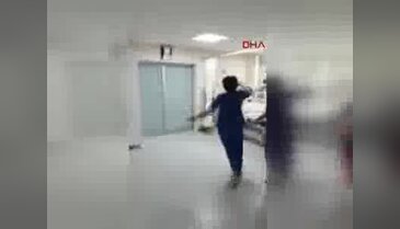 Yoğun bakımda tepki çeken görüntü!