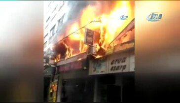 Doğum gününde dehşet anları!
