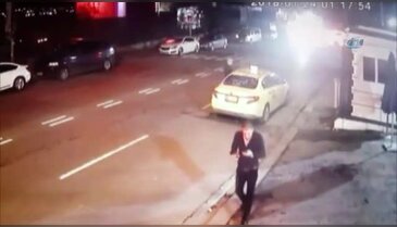 Gece kulübüne silahla saldırı kamerada