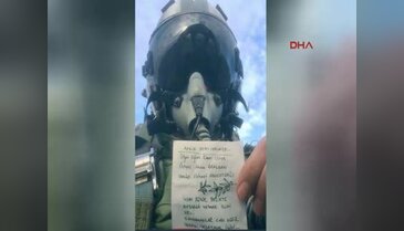 Türk pilottan şehitler için duygulandıran mesaj!