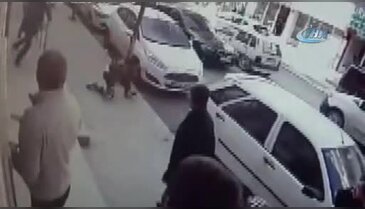 Bursa'da 500 bin liralık kapkaç kamerada