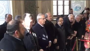 Bursa'da Osmanlı padişahları huzurunda Afrin'deki Mehmetçik için dua