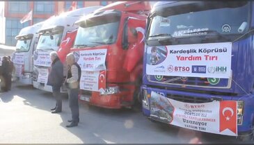 Bursa iş dünyasından Suriyeli mültecilere yardım eli