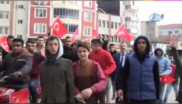 Bursa'da Romanlardan 'Zeytin Dalı Harekatı' için gönüllü askerlik müracaatı