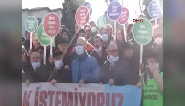 Zehir soluyan Bursalılardan maskeli termik santral tepkisi!