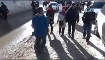 Vatandaşlar hafta sonunda Bursa Uludağ'a akın etti