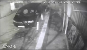 Mahalleye dadanan hırsızlar kamerada