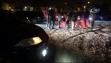 Bursa'da Afrin harekatına destek konvoyu