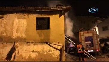 Bursa'da müstakil evde yangın çıktı!