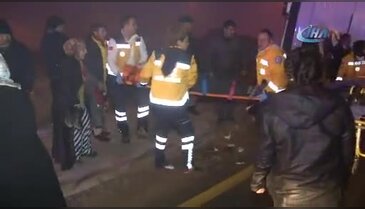 Konya'da yolcu otobüsü devrildi: 11 yaralı