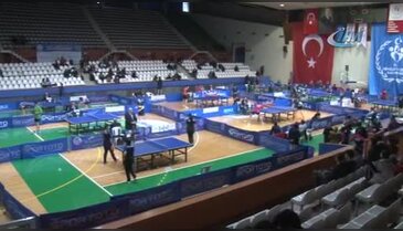 Bursa'da Masa Tenisi Spor Toto Süper Ligi'nin 4. Etap maçları başladı