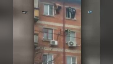 Polisten kaçarken 5. kattan düştü