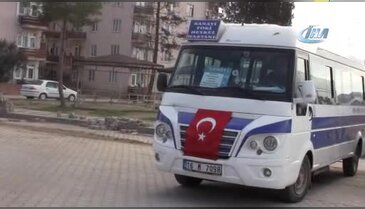 Bursa'da minibüsçülerin bir günlük kazancı Mehmetçiğe gidecek