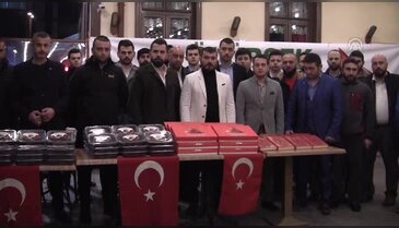 Bursa'dan Zeytin Dalı Harekatı'na destek için kestane şekeri gönderildi