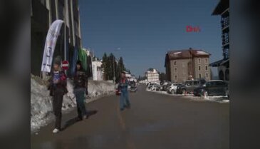 Bursa Uludağ'daki tek ruhsatlı otel yıkılıp otopark oldu&nbsp;