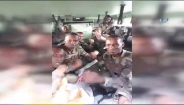 Somalili askerlerden 'İzmir Marşı'