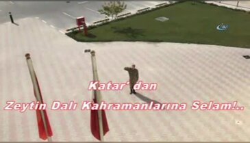 Katar'dan Afrin'deki Mehmetçik'e destek klibi