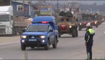 JÖH timleri mehter marşı ile Afrin'e gidiyor