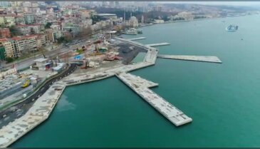 Martı Projesindeki son durum havadan görüntülendi