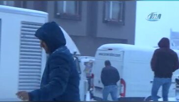 Bursa Uludağ'da Sevgililer Günü'nde kar fırtınası