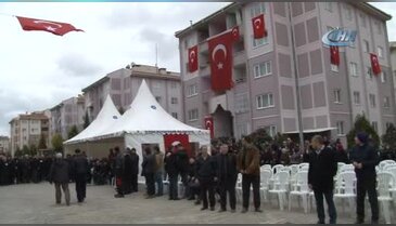 Bursalı şehit yüzbaşı baba ocağında