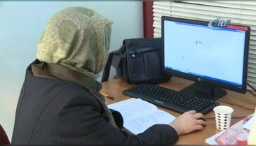 Bursa'da 70'lik nine bilgisayar kurdu oldu