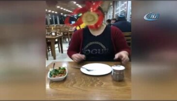 Çeyrek altın için yarım saatte 151 adet çöp et şiş yedi